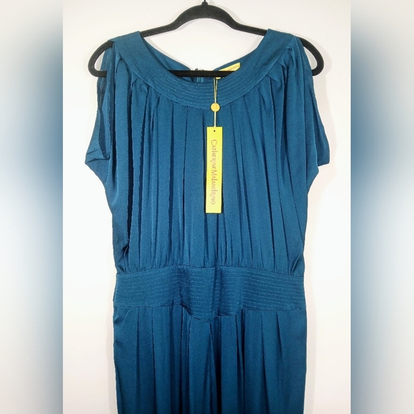 CATHERINE MALANDRINO HARLEY SILK BLEND JUMPSUIT. - Picture 3 of 8